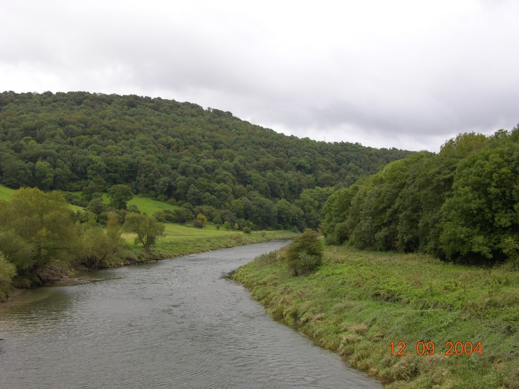 The River Wye. A great run on a wonderful day